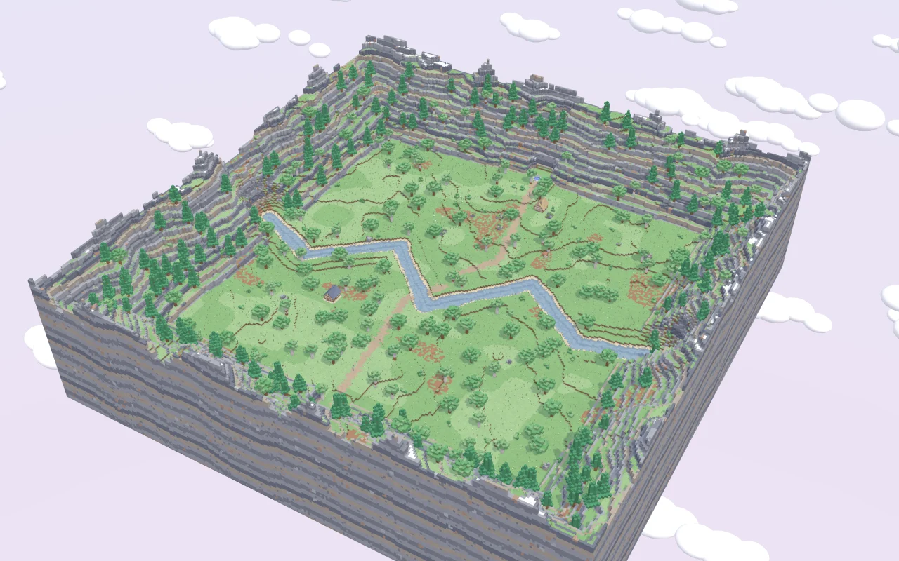 上空から見たEurotas Valley
