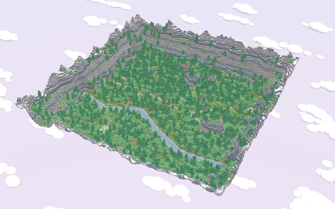 上空から見たNemean Woods