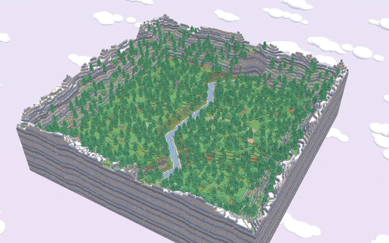 上空から見たPhocian Pinewood