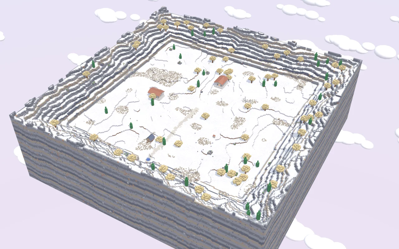 上空から見たSummit of Olympus